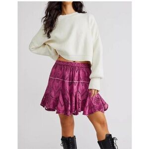 NWT Free People Serenity Mini Skort